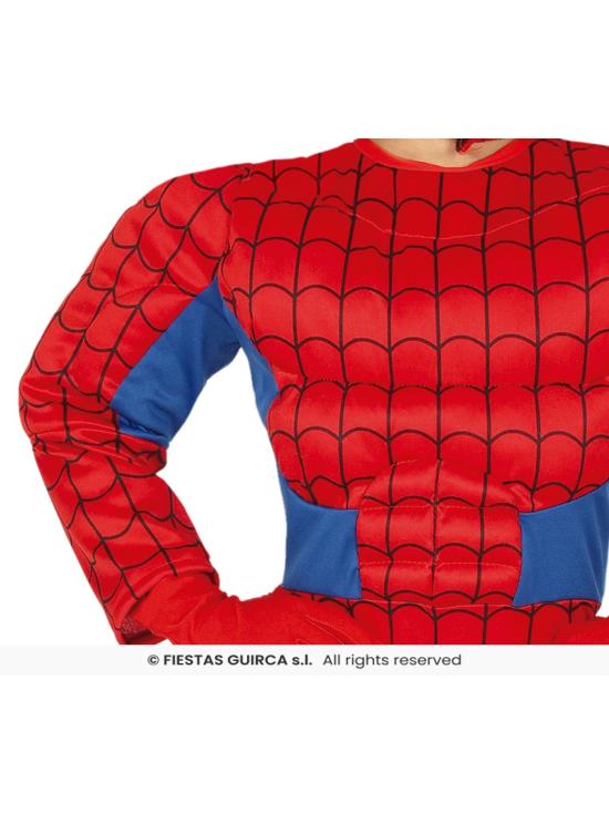 Disfraz Superhéroe Musculoso SpiderMan talla infantil