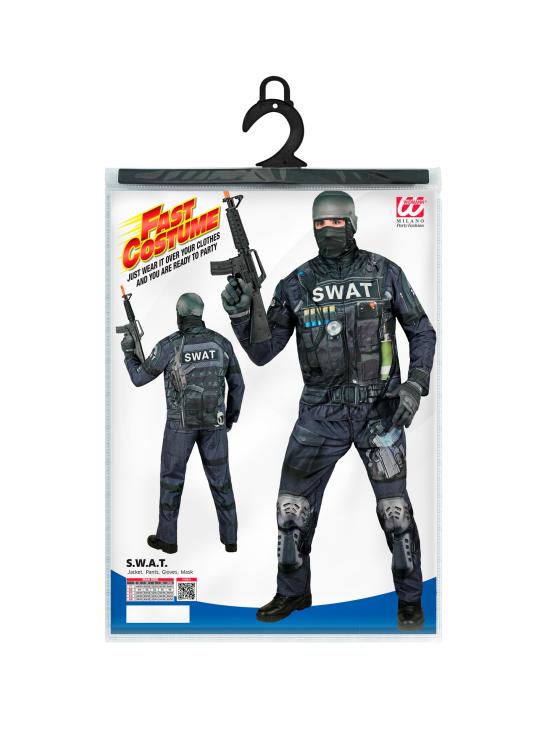 Disfraz SWAT Adulto – Fast Costume (traje completo)
