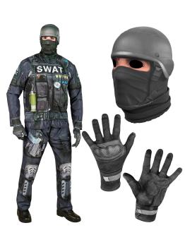 Disfraz SWAT Adulto – Fast Costume (traje completo)