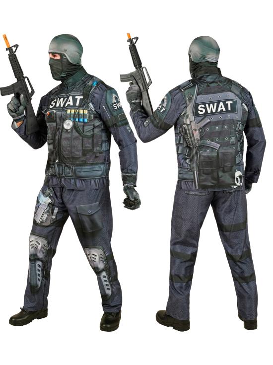 Disfraz SWAT Adulto – Fast Costume (traje completo)