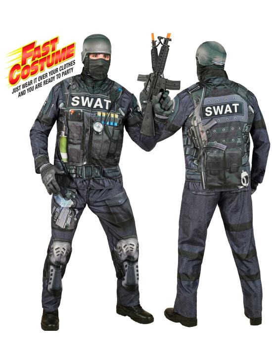 Disfraz SWAT Adulto – Fast Costume (traje completo)