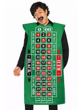 Disfraz Tablero de Ruleta Talla Única para Adultos