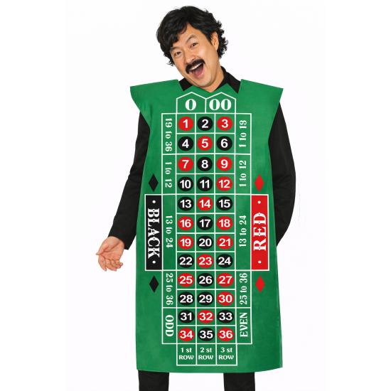 Disfraz Tablero de Ruleta Talla Única para Adultos