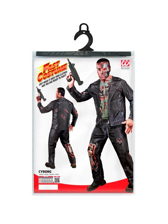 Disfraz Terminator Cyborg para Adulto – Fast Costume