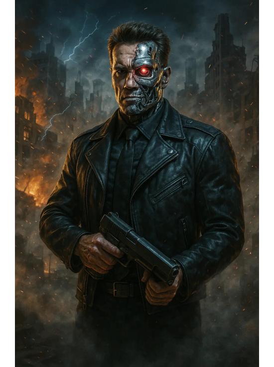 Disfraz Terminator Cyborg para Adulto – Fast Costume