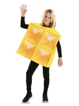 Disfraz Tetris Amarillo para niños