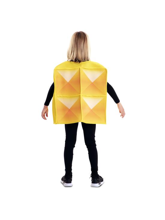 Disfraz Tetris Amarillo para niños