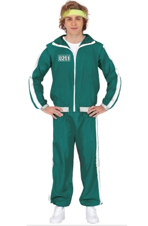 Disfraz Juego del Calamar Jugador para hombre