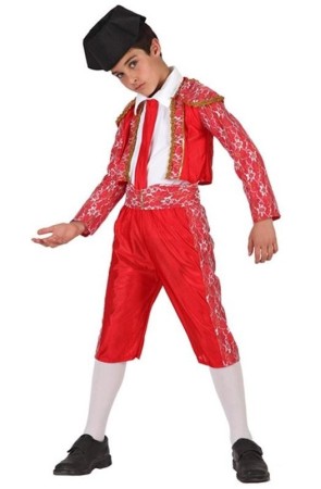 Disfraz Torero Corbata Roja niño