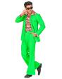Disfraz Traje Disco Años 70 Verde para Hombre
