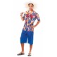 Disfraz Turista Hawaiano para adulto