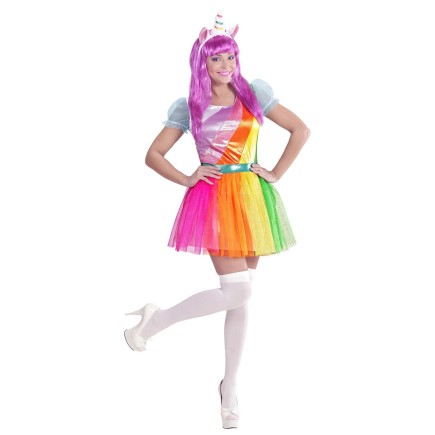 Disfraz Unicornio Fantasía adulta.