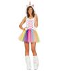 Disfraz Unicornio Multicolor talla Adulta