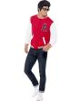 Chaqueta Universitario de los años 50 Grease para adulto