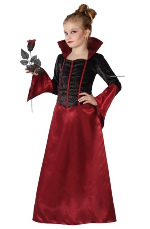 Disfraz Vampiresa Elegante niña