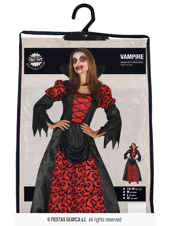Disfraz Vampiresa infernal para mujer
