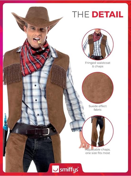 Disfraz Vaquero Texas para adulto