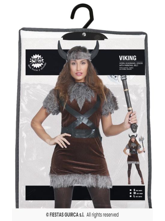 Disfraz de Vikinga Sexy para adulta