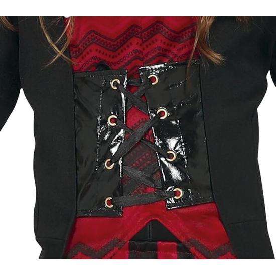 Disfraz Vudú Infantil – Chaqueta, Corset, Pantalón a Rayas, Sombrero con Plumas y Camisa Disfraz Vudú Infantil – Chaqueta, Corset, Pantalón a Rayas, Sombrero con Plumas y Camisa