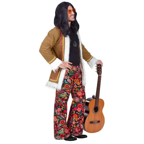 Disfraz Woodstock Hippie talla Adulto