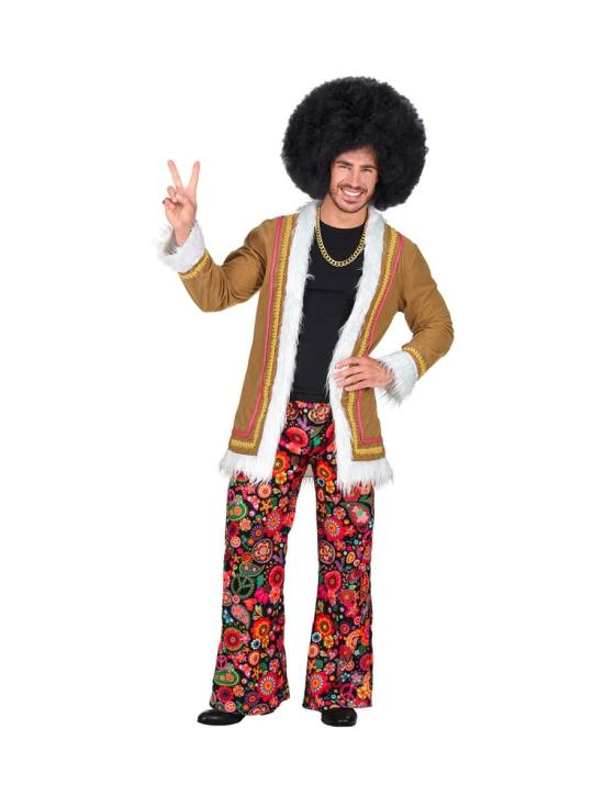 Disfraz Woodstock Hippie talla Adulto
