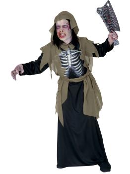 Disfraz zombie túnica infantil