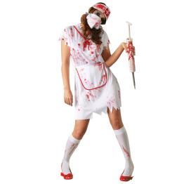 Disfraz Halloween enfermera zombie talla  42-44