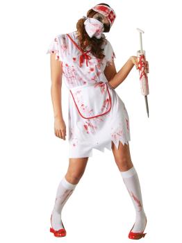Disfraz Halloween enfermera zombie talla  42-44
