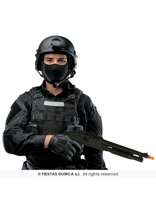 Escopeta SWAT Terminator (46 cm) – Arma de Juguete para Disfraces de Policías, Ladrones y Fuerzas Especiales