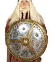 Escudo Redondo Vikingo de 60 cms