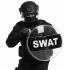 Escudo SWAT de 58 cm para disfraces de policía y fuerzas especiales