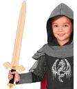 Espada de Caballero de Madera 60 cm para Disfraces Medievales