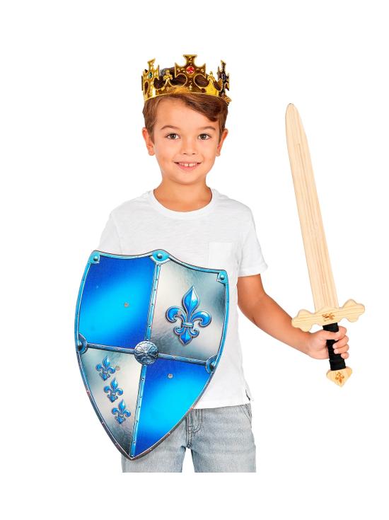 Espada de Caballero de Madera 60 cm para Disfraces Medievales