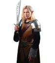 Espada de Elfo (68 cm) – Arma de Fantasía para Disfraces Épicos