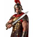 Espada Guerreros Romanos 75 cms