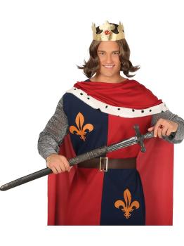 Espada Medieval con funda75 cms