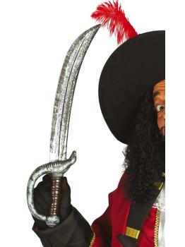 Espada Pirata para disfraces de 52 cms