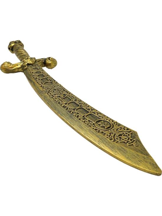 Espada Árabe Dorada de Juguete 55 cm