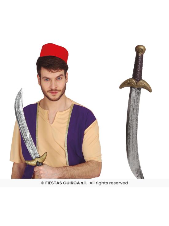 Espada Árabe o Pirata 52 cms