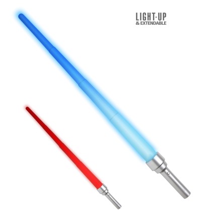 Espadas Laser con Luz  90 cms