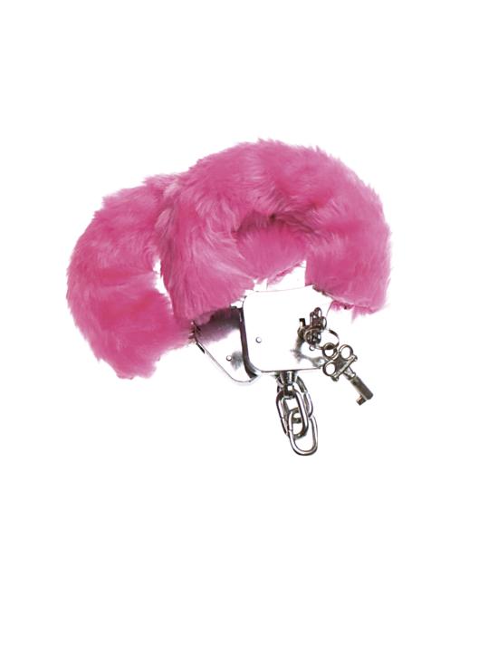 Esposas con Pelo Rosa con llave