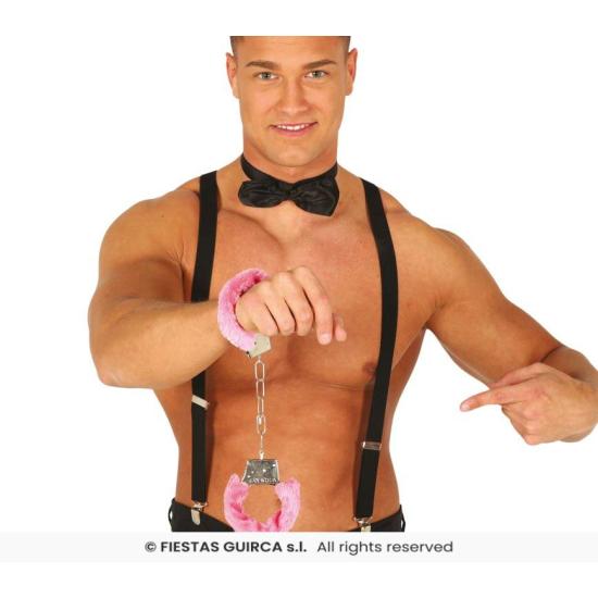 Esposas con Pelo Rosa con llave