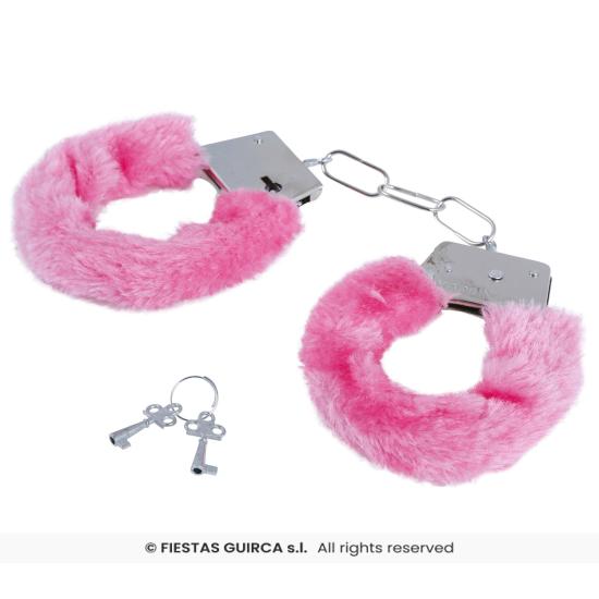 Esposas con Pelo Rosa con llave