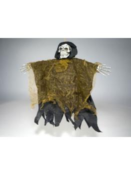 HALLOWEEN ESQUELETO COLGANTE C/ROPA 60X70CM