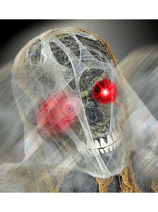 Esqueleto Zombie Rompesuelos con Movimiento 120 cms