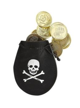 Estuche Pirata con 12 Doblones