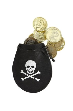 Estuche Pirata con 12 Doblones