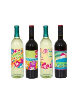Etiqueta Botellas  Pack de 4 und