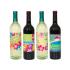 Etiqueta Botellas  Pack de 4 und