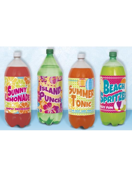 Etiqueta Botellas  Pack de 4 und